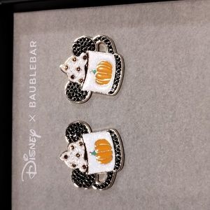 Disney X Baublebar Mickey Pumpkin Spice Earrings